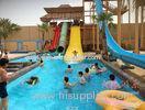 Fiberglass Water slides high speed slide rainbow slide audlt slide