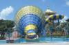 Fiber glass water slides 15m height China tornado water slide color available