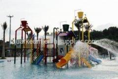OEM Outdoor Commercial Kids Aqua Park Equipment Water Slides Play Structure For Adults