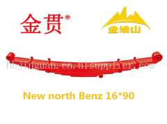 New North Benz truck and trailer auto part leaf spring front assembly