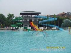 Fiberglass Water Pool High Speed Body Slides Equipment