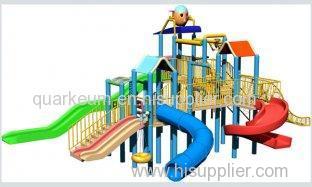 Outdoor Water Games Amusement Park Aquatic Play Structures For Children, Kids Play