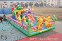 popular Kids commercial hot sale inflatable trampoline