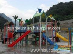 Children Fiberglass Play Aqua Park Equipment For Water Park