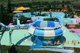 120 Riders Space Hole Spas, Hotels, Family Amusement Park Water Slides For Speed Riding