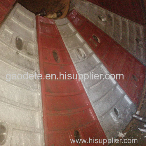 Gaodete wear-resistant ball mill liners