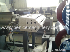 Plastic plate prodcution line