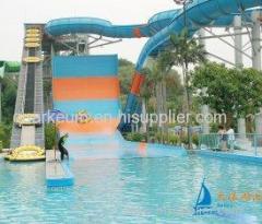 OEM Family High Speed Boomerango Amusement Park Water Slides Capacity 720 - 1080 Riders