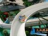 Large Outdoor Funny Inflatable Rafting Amusement Park Water Slides in Tube For Water Park