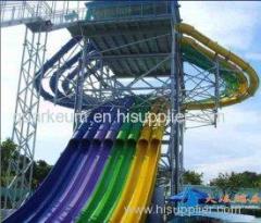 Custom Fiberglass 960 Riders Windigo Amusement Park Water Slides For Holiday Resort, Spas