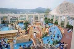 Lazy River Water Park / Amusement Park / Outdoor Entertainment Playground For Adults Relax