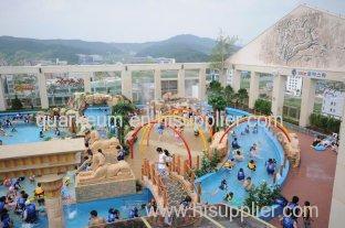 Lazy River Water Park / Amusement Park / Outdoor Entertainment Playground For Adults Relax