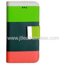 MULTI-COLOR Wallet Credit Card Holder Leather Case Cover for iPhone 5/5S
