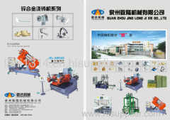 Foundry Machinery Gravity Die Casting Machine Manufacturer