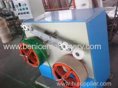 Plastic packing belt machine