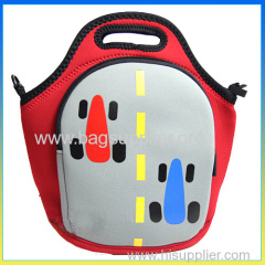 Lovely hot selling thicken neoprene cooler bag kids lunch bag