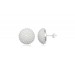 925 Sterling Silver Earring with Fresh Water Pearls. 8mm Half Ball.