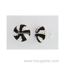 925 Sterling Silver Earring and Preciosa Crystal