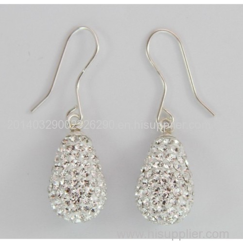 925 Sterling Silver Earring with Preciosa Crystal