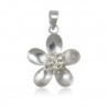 925 Sterling Silver Pendant with Preciosa Crystal