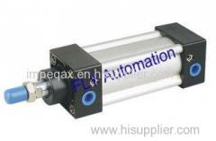 SI 32-200mm Double Acting Pneumatic Air Cylinders Equipment with 20mm 26mm Cushion