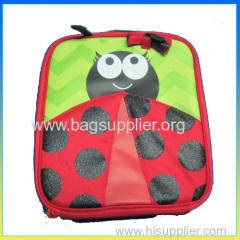 Lovely animal school lunch box neoprene kids bag