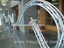 S Shape Display Circle Aluminum Truss For Exhibition Stand