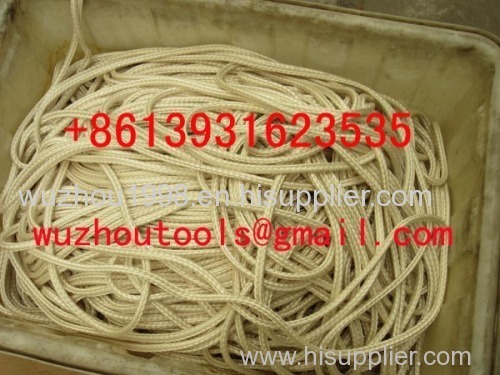 PP solid braided rope PP danline rope PP multi 16 strand braid rope