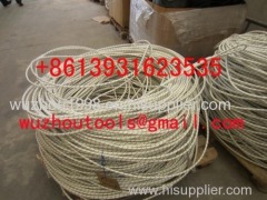 Hollow braided rope Diamond braided rope PP diamond braid rope