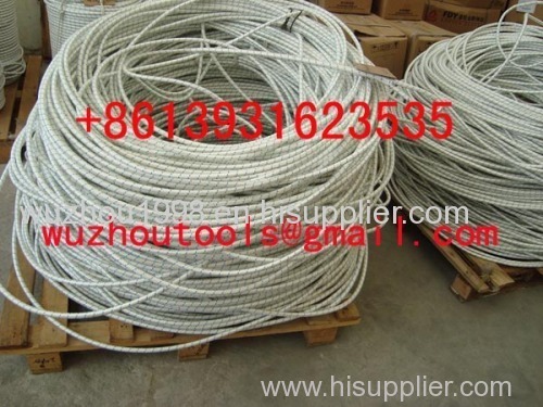 PE hollow braided rope braided fishing rope Round braided rope