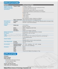 Wintone full page OCR e-passport reader