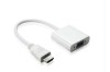 HDMI Male to VGA Female Video Converter HDMI TO VGA Adapter Cable for HDTV PC TV White New