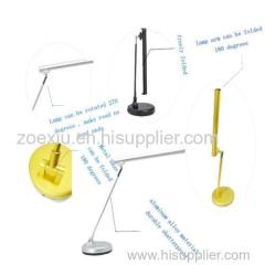 Foldable and portable table lamp with special style