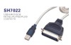 USB to 1284 Cable/USB to 36pin Print Cable/USB Printer Cable with 12Mbps USB High Speed