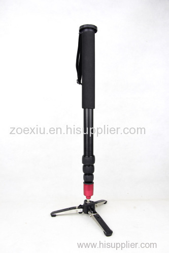 portable ,light and stable camera tripod with monopod