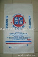 Plastic bag for packing sugar