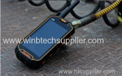 OEM Q-5 IP67 Quad Core Rug-ged Walkietalkie MTK6589T 4.5'' OTG NFC 2GB 32GB GPS 3G waterproof shockproof ptt