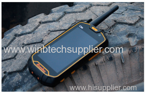 DHL EMS Original Runbo Q5 phone IP67 Waterproof Outdoor Smartphone Military Tough Ru-gged Mobile Phone Walkie Talkie