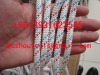 Personal Escape ropes bull ropes white solid braided rope PE hollow braid rope