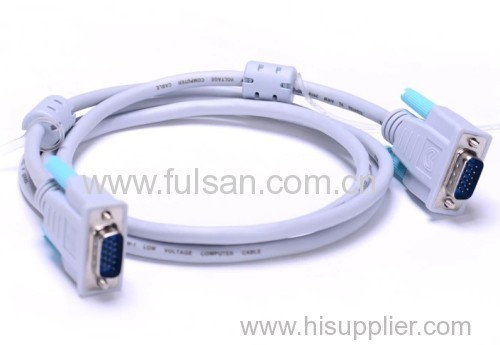 Hot Selling 15Pin VGA Cable to VGA Cable for Monitor LCD