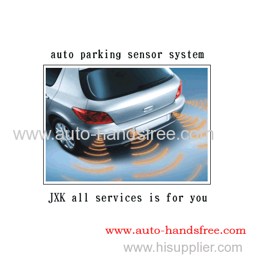 working principle of auto parking sensor with 2/4 sensor probes