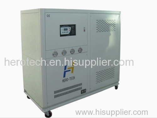 Water cooled industrial chiller