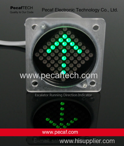 Flushbonding Circular Escalator Operation Lamp
