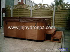 outdoor 8 person hot tubs in golden dimension