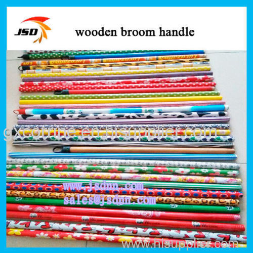 Wooden broom handles, wooden broom stick, mop handles with italian thread screw