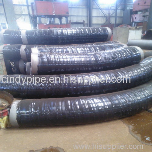 API 5L SPEC X60 15degree Factory made Hot Induction Bend