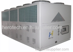 Air cooled screw chiller