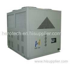 Air cooled low temperature industrial chiller