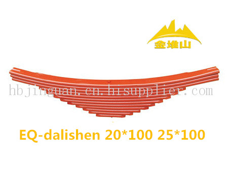 EQ-dalishen truck and trailer auto part sup9 leaf spring assembly 20*100 25*100