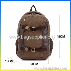 2014 fashion canvas rucksack stylish travel backpack bag